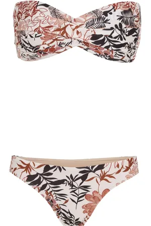 AMIR SLAMA Floral-print bikini