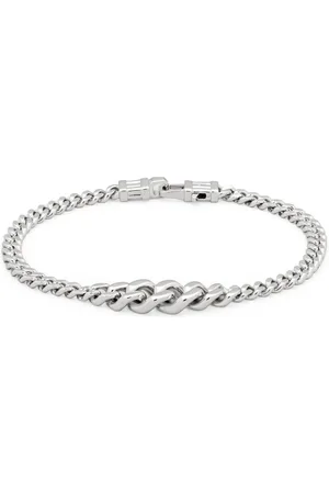 TOM WOOD Sterling Dean curb-chain bracelet