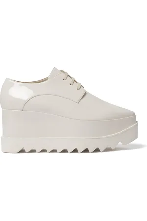 Stella McCartney 80mm Elyse Shiny oxfords