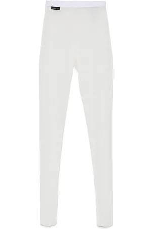 Marine Serre Flocked mesh tights