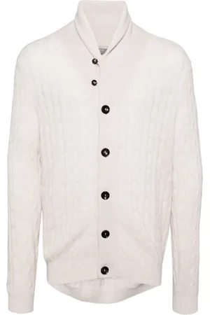 N.PEAL Garrick Shawl cashmere cardigan