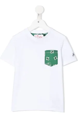 MC2 SAINT BARTH Chest pocket logo T-shirt