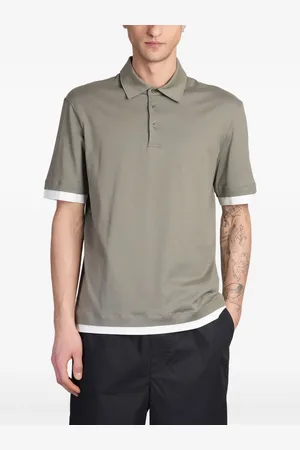 Roberto Collina Contrast-trim polo shirt