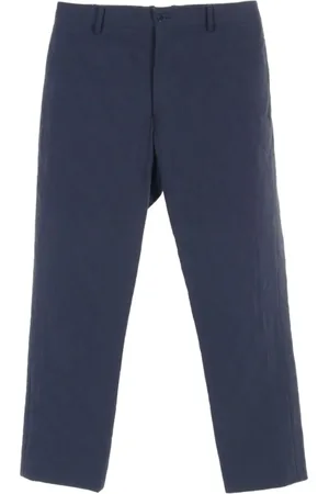 Hermès 2010s diamond-quilted trousers