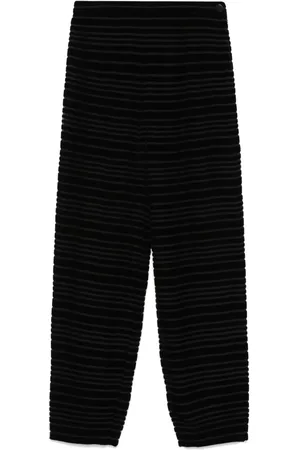 Giorgio Armani 1990s velvet trousers