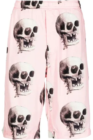 Endless Joy Skull graphic-print Bermuda shorts