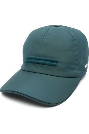 Ermenegildo Zegna Embroidered-motif cap