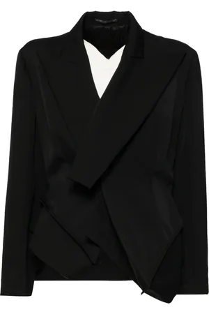 YOHJI YAMAMOTO Asymmetic wool blazers