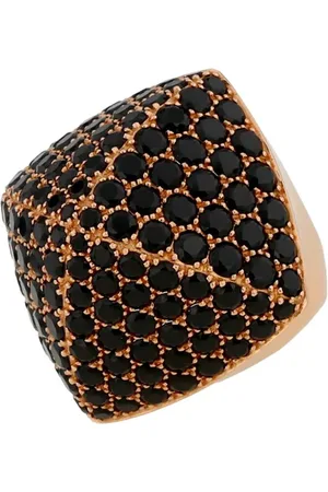 Hermès 18kt rose gold diamond ring