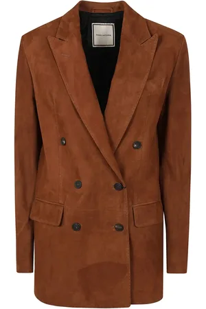 TAGLIATORE Suede blazer