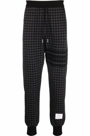 Thom Browne Houndstooth-check track pants