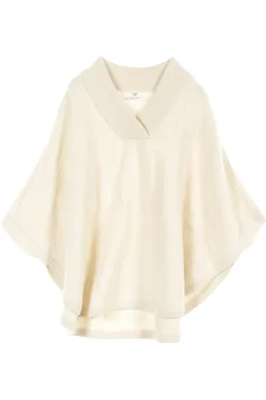 Hermès 2010s wool poncho
