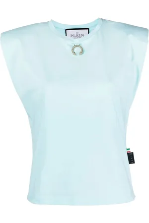 Philipp Plein Shoulder-pad tank top
