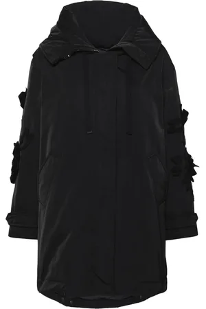 ERMANNO SCERVINO Floral-appliqué puffer jacket