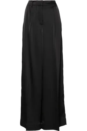 REMAIN Wide-leg satin trousers