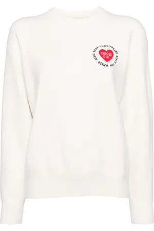 Chocoolate Logo-intarsia-knitted jumper
