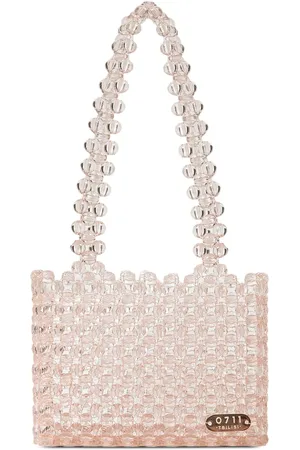 0711 Maia beaded tote bag