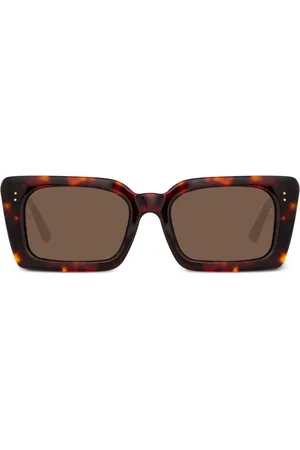 Linda Farrow Nieve tortoiseshell-effect sunglasses