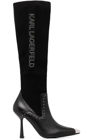 Karl Lagerfeld 100mm Pandara boots