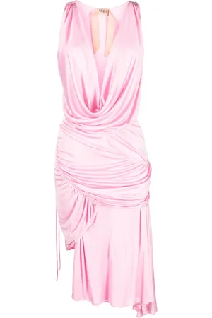 Nº21 Asymmetric draped dress