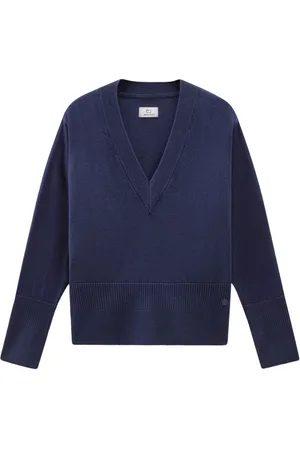 Woolrich V-neck cotton-cashmere jumper