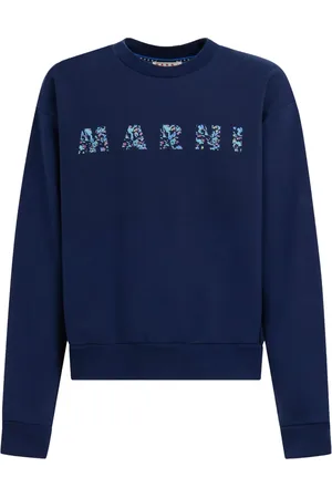 Marni Logo-print cotton sweatshirt