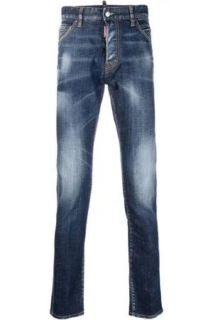 Dsquared2 Bleached slim-fit jeans
