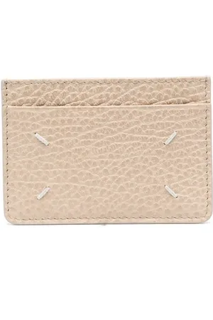 Maison Margiela Four-stitch leather card holder