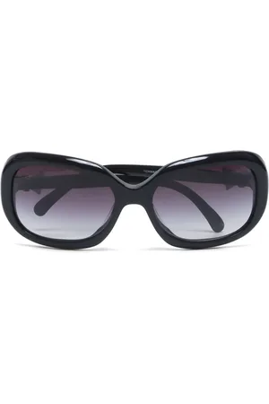 CHANEL Bow-appliqué sunglasses