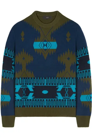 Alanui Icon Jacquard virgin wool jumper