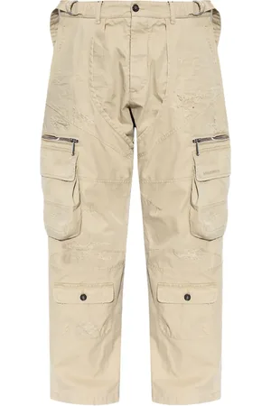 Dsquared2 Cargo-pocket drop-crotch trousers