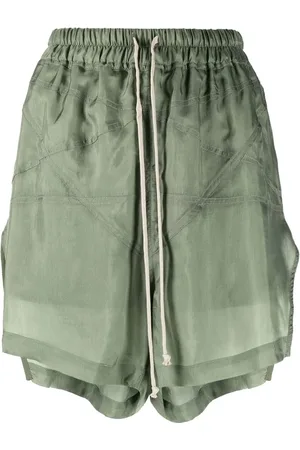 Rick Owens Pentaboxers side-slit shorts
