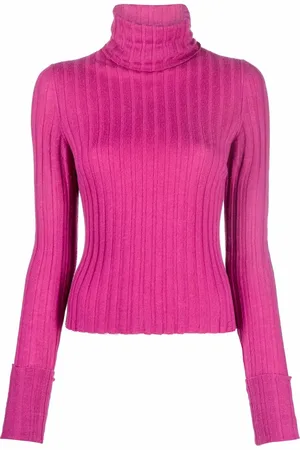 CHANEL 2004 ribbed knit cashmere jumper