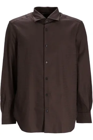 Emporio Armani Logo-jacquard shirt