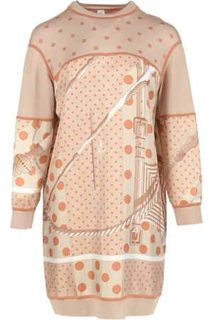 Hermès 2000s Clic Clac à Pois dress