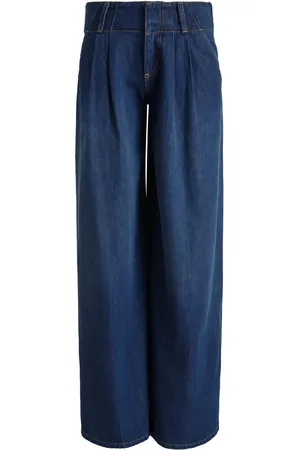 ALICE+OLIVIA Anders low-rise wide-leg jeans