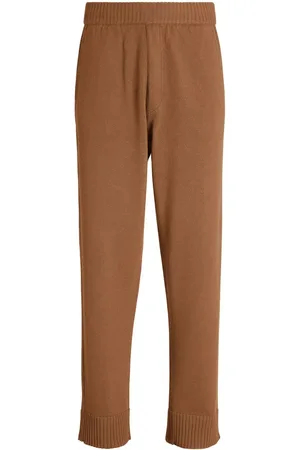 Ermenegildo Zegna Straight-leg fine-knit track pants