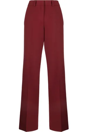 Quira Straight-leg wool trousers