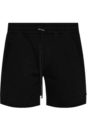 AMIRI Appliqué-detail cotton shorts