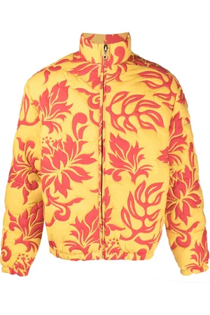 ERL Quilted floral-print jacket