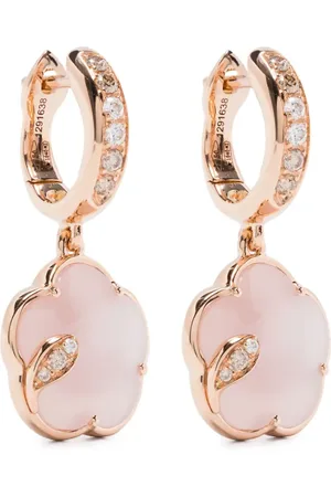 Pasquale Bruni 18K rose gold Petit Joli Lunaire diamond earrings