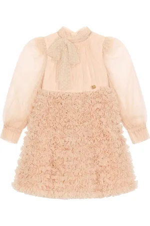 Dolce & Gabbana Tulle long-sleeve dress