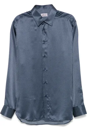 BRIONI Geometric-pattern shirt