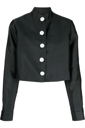 Lee Mathews Penny cropped shirt jacket