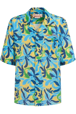 Marni Graphic-print short-sleeve shirt