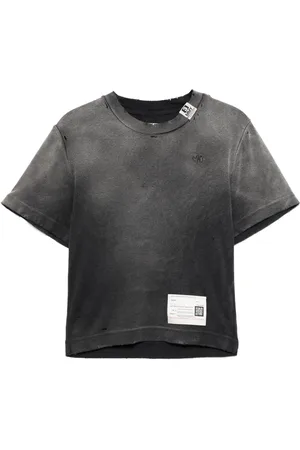 Maison Mihara Yasuhiro Logo-embroidered T-shirt
