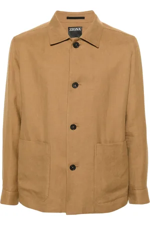 Ermenegildo Zegna Linen blend shirt jacket