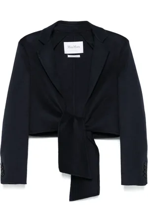 Max Mara Sash-detail jacket