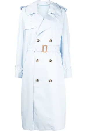 WARDROBE.NYC Double-breasted cotton trench coat