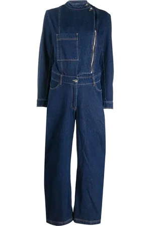 HENRIK VIBSKOV Zip-detail wide-leg jumpsuit